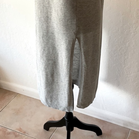 Prologue Gray Ribbed Duster Cardigan-Sz XS - Picture 3 of 5